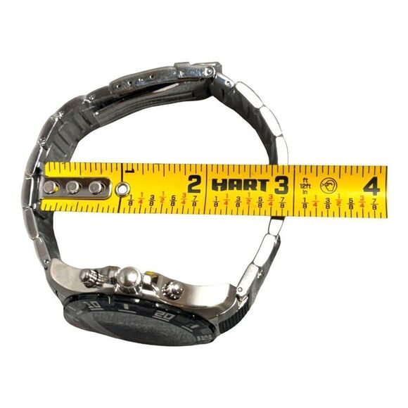 Invicta Specialty Chronograph Watch Stainless Steel Mens Black Dial 100m Water R - Picture 6 of 7